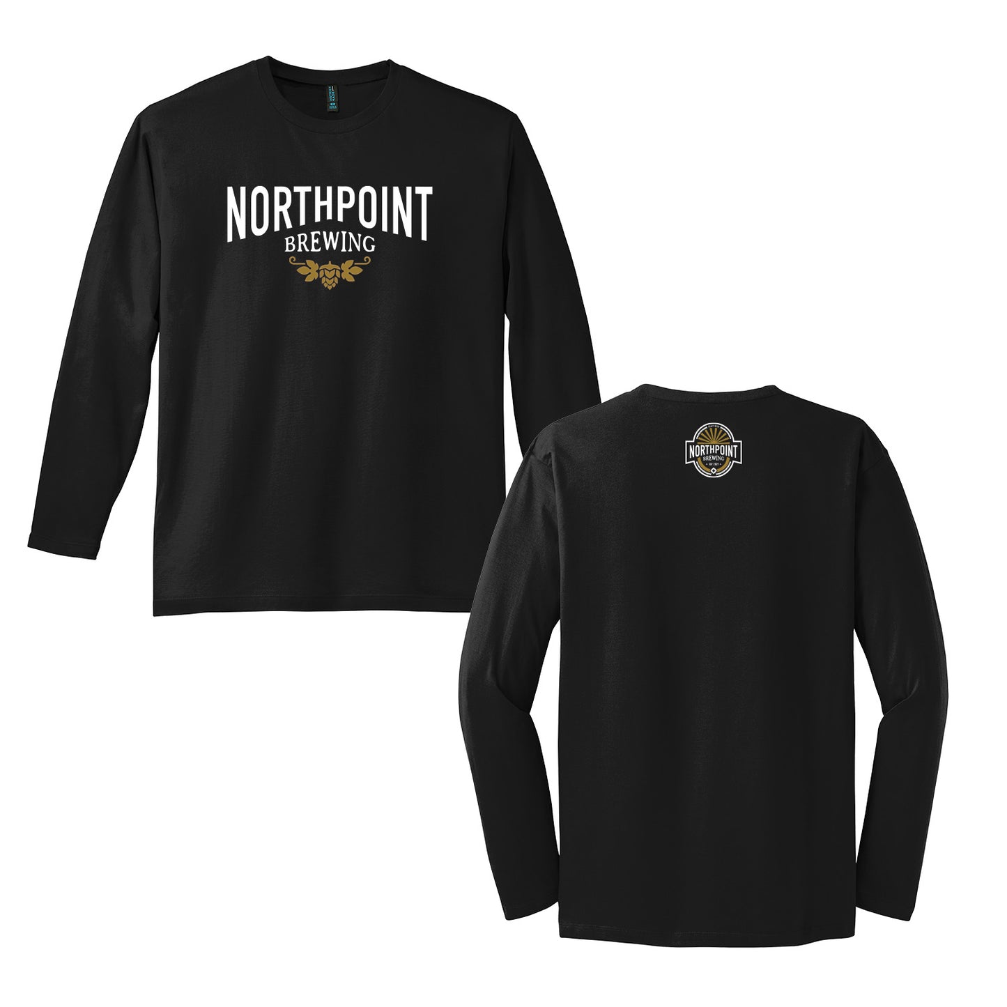 NorthPoint Brewery Hops Long Sleeve T-Shirt